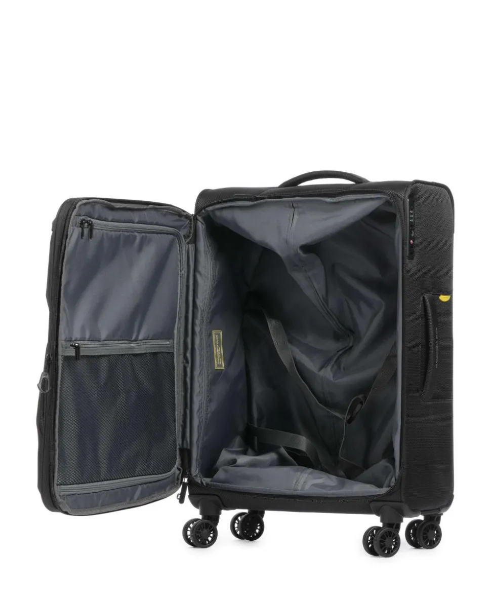 Zephyr 4-Rollen Trolley schwarz 67 cm