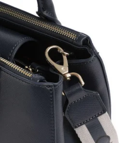 Zero Re Handtasche Lederimitat navy