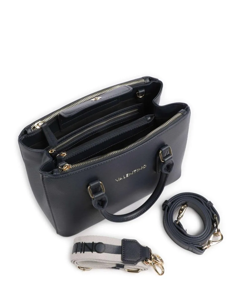 Zero Re Handtasche Lederimitat navy