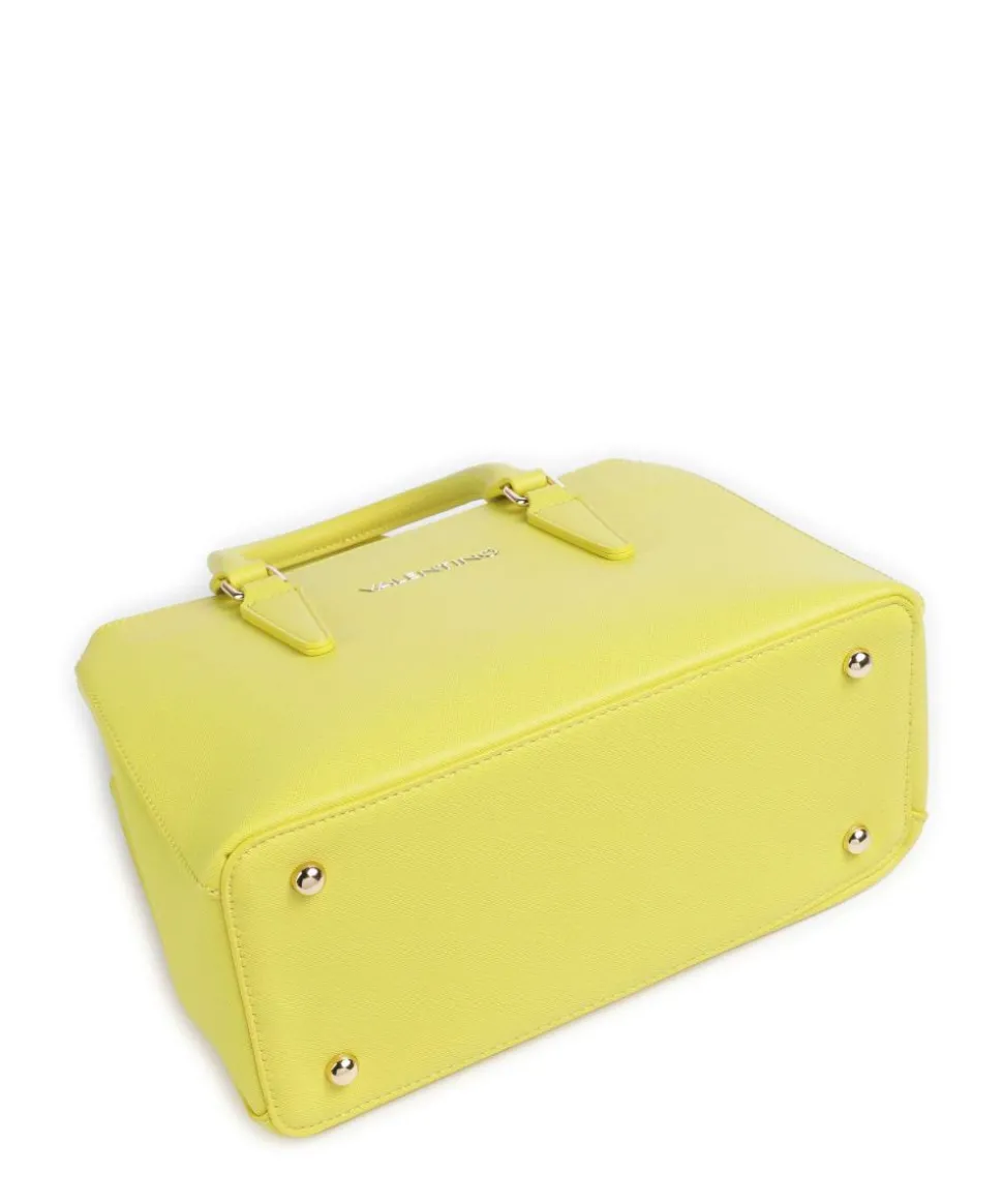 Zero Re Handtasche Lederimitat gelb