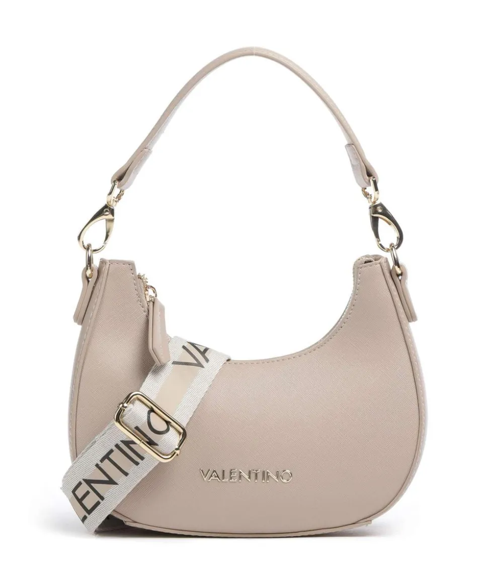 Zero Re Schultertasche Lederimitat beige