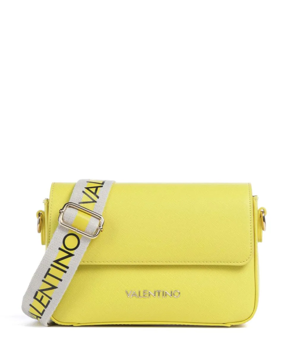 Zero Re Umhängetasche Lederimitat gelb