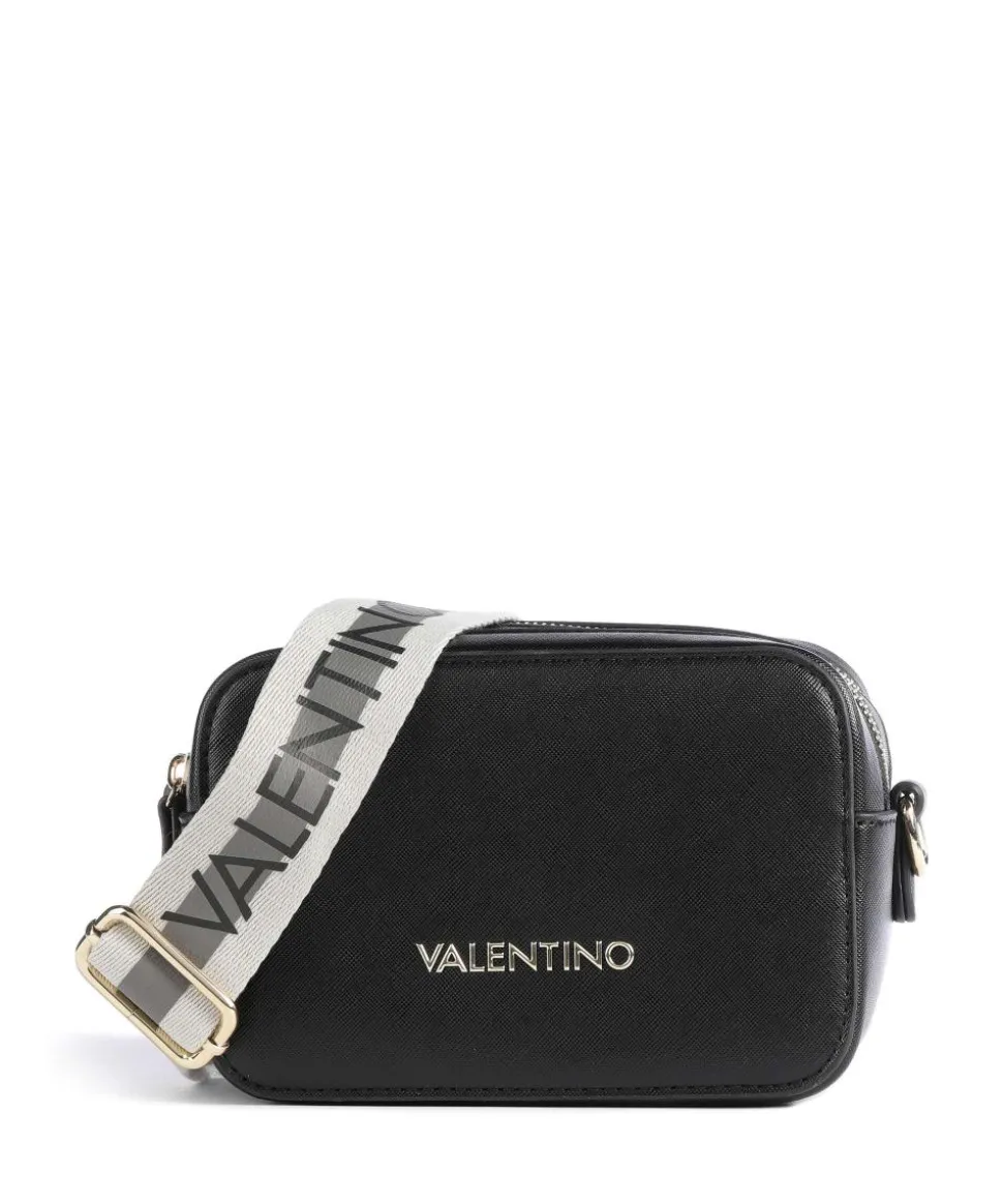 Zero Re Umhängetasche Lederimitat schwarz