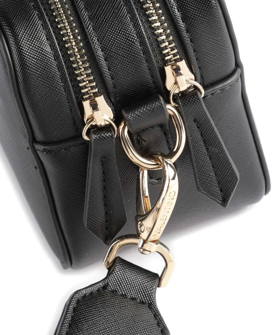 Zero Re Umhängetasche Lederimitat schwarz