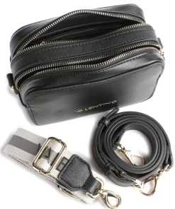 Zero Re Umhängetasche Lederimitat schwarz