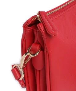 Zero Re Umhängetasche Lederimitat rot