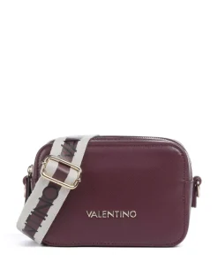 Zero Re Umhängetasche Lederimitat brombeer