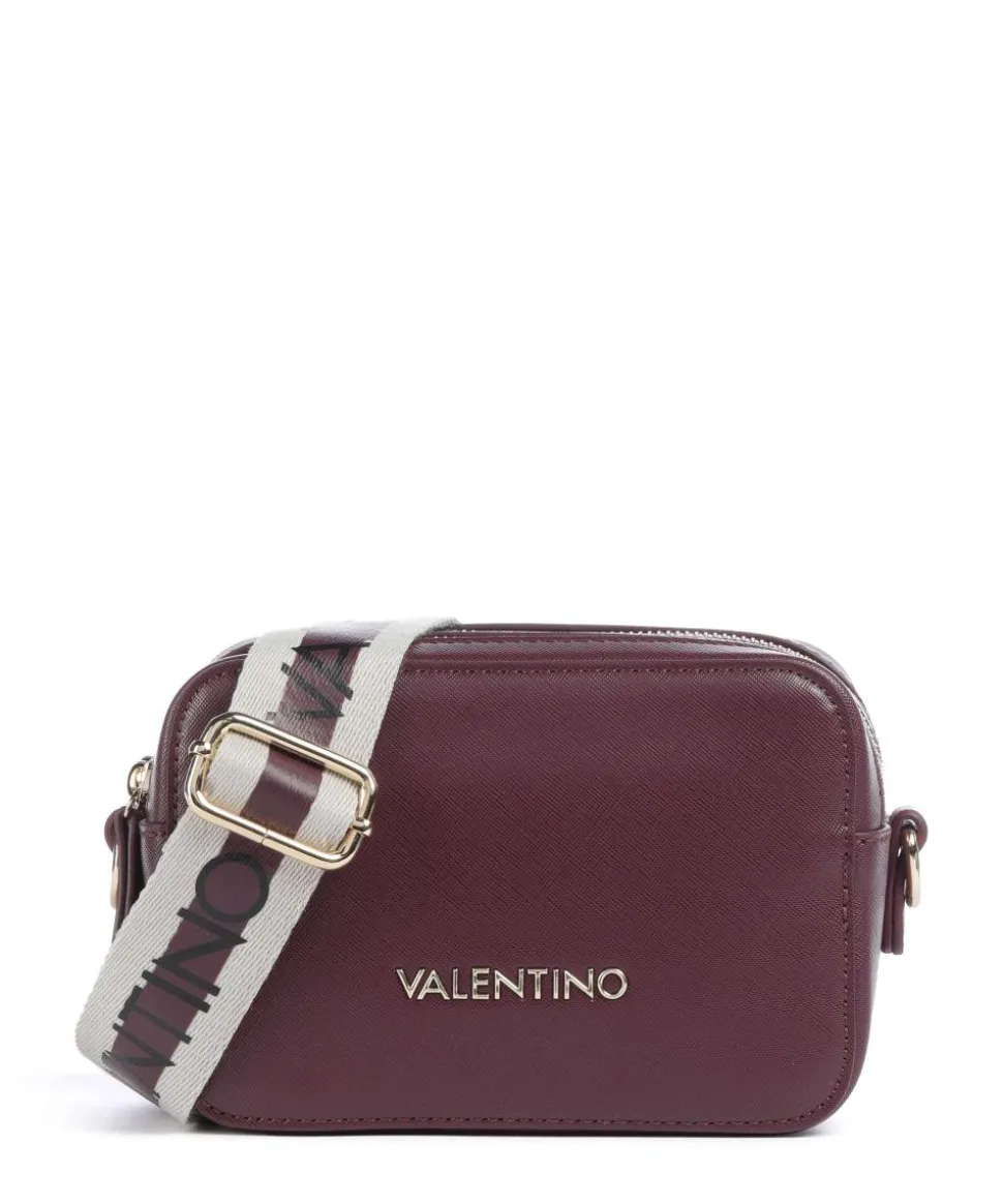 Zero Re Umhängetasche Lederimitat brombeer