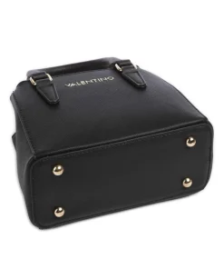 Zero Re Umhängetasche Lederimitat schwarz