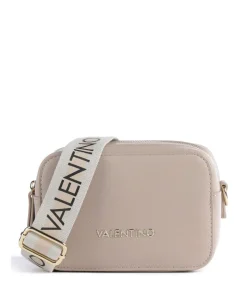 Zero Re Umhängetasche Lederimitat beige