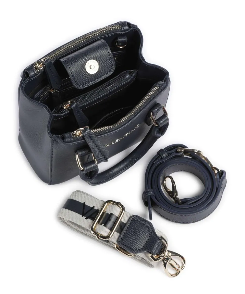 Zero Re Umhängetasche Lederimitat dunkelblau