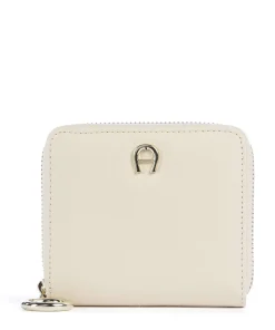 Zita Geldbörse genarbtes Rindsleder elfenbein