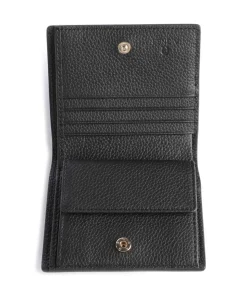 Zita Geldbörse genarbtes Rindsleder schwarz