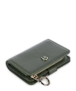 Zita Geldbörse genarbtes Rindsleder dunkelgrün