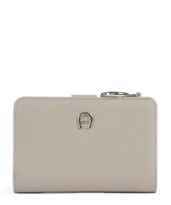 Zita Geldbörse genarbtes Rindsleder beige