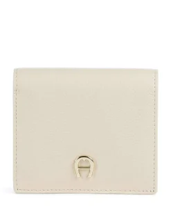 Zita Geldbörse genarbtes Rindsleder creme