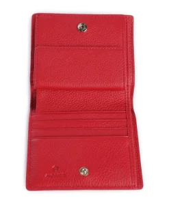 Zita Geldbörse genarbtes Rindsleder rot