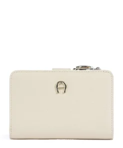 Zita Geldbörse genarbtes Rindsleder elfenbein