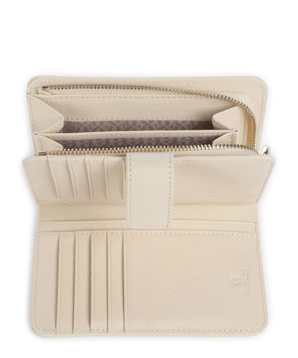 Zita Geldbörse genarbtes Rindsleder elfenbein