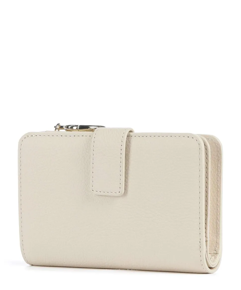 Zita Geldbörse genarbtes Rindsleder elfenbein