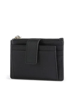 Zita Kreditkartenetui genarbtes Rindsleder schwarz