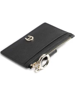 Zita Kreditkartenetui genarbtes Rindsleder schwarz