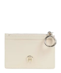Zita Kreditkartenetui genarbtes Rindsleder creme