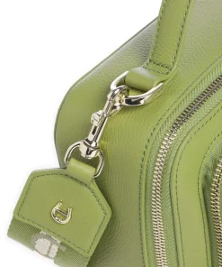 Zita S Umhängetasche genarbtes Rindsleder grün