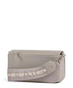 Zita S Umhängetasche genarbtes Rindsleder beige