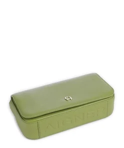 Zita S Umhängetasche genarbtes Rindsleder grün