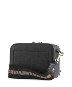 Zita S Umhängetasche genarbtes Rindsleder schwarz