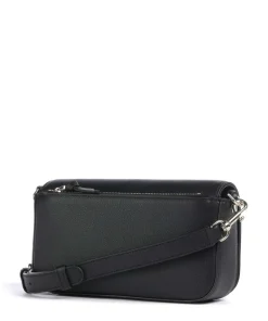 Zita S Umhängetasche genarbtes Rindsleder schwarz