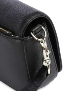 Zita S Umhängetasche genarbtes Rindsleder schwarz