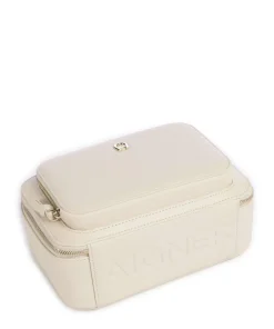 Zita S Umhängetasche genarbtes Rindsleder creme