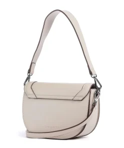 Zita Schultertasche Lederimitat sand