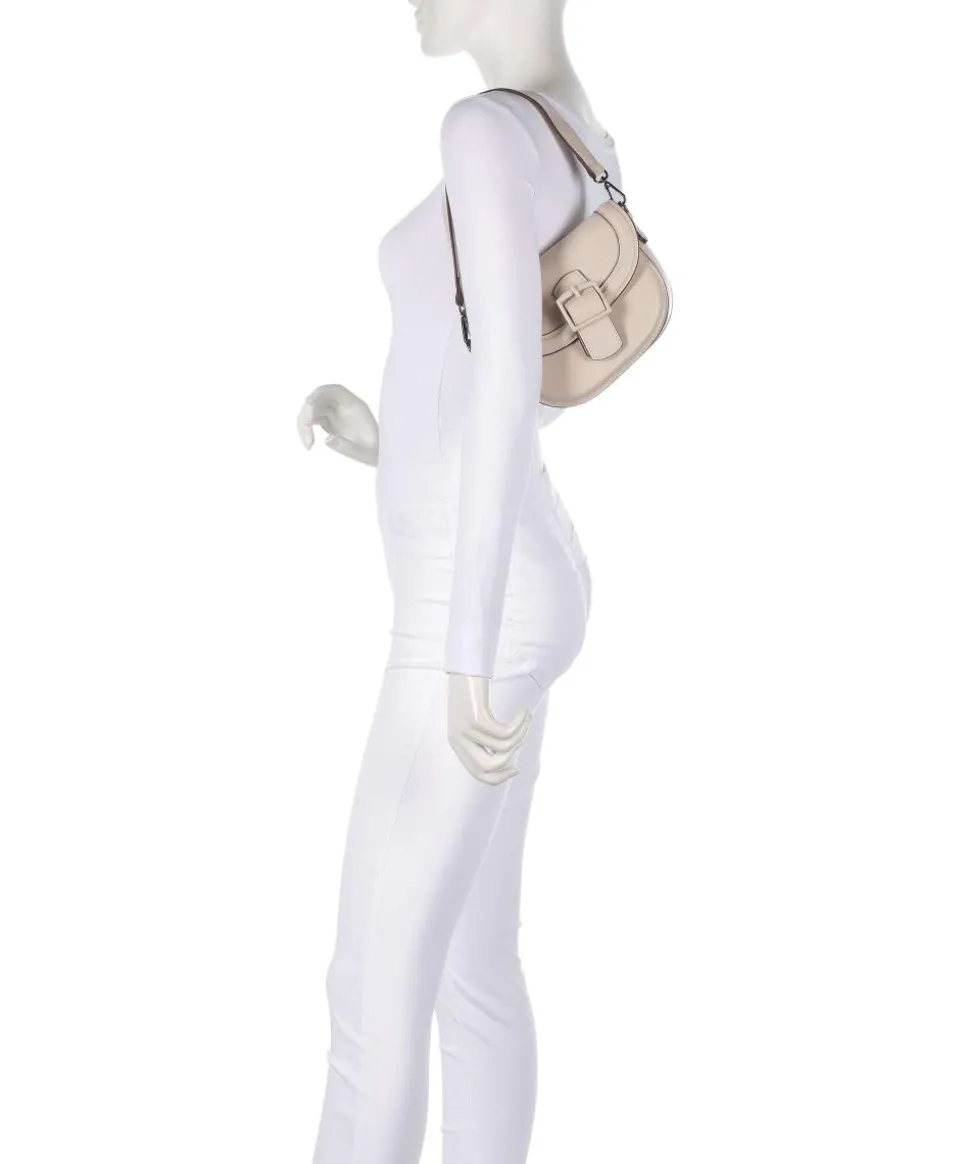 Zita Schultertasche Lederimitat sand