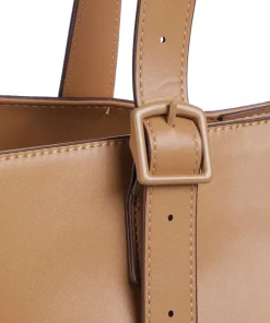 Zita Shopper Lederimitat hellbraun