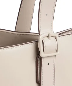 Zita Shopper Lederimitat sand