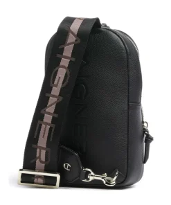 Zita Slingbag genarbtes Rindsleder schwarz