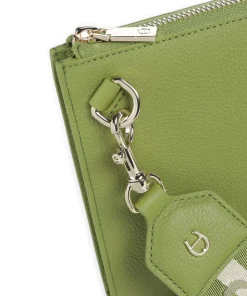 Zita Umhängetasche genarbtes Rindsleder grün