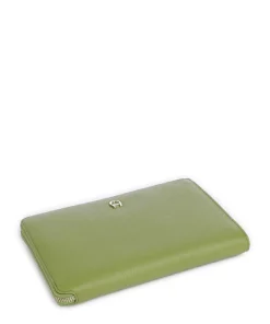 Zita Umhängetasche genarbtes Rindsleder grün