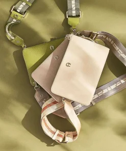 Zita Umhängetasche genarbtes Rindsleder grün