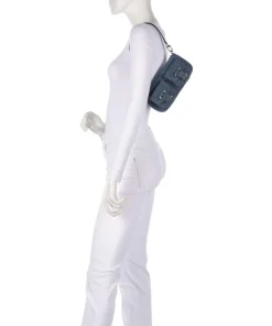 Zoe Schultertasche Baumwolle jeans