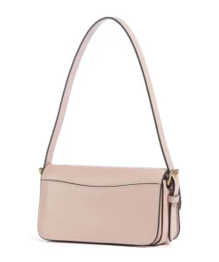 Zoe Schultertasche fein genarbtes Rindsleder powder