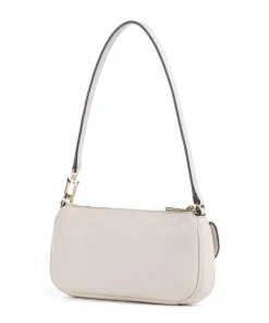 Zoe Small Schultertasche genarbtes Rindsleder elfenbein