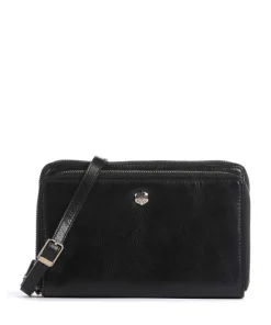 Zulu Geldbörse genarbtes Rindsleder schwarz